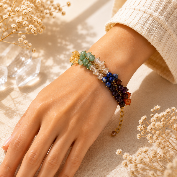 7 Chakra Bunch Bracelet