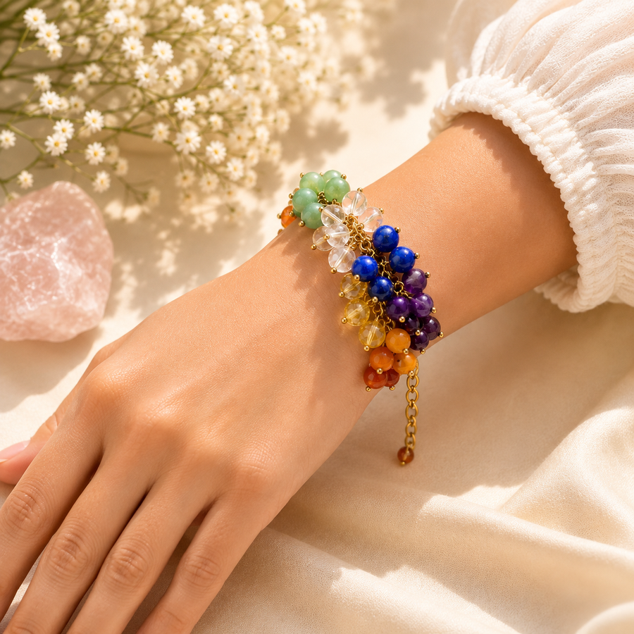 7 Chakra Bunch Bracelet