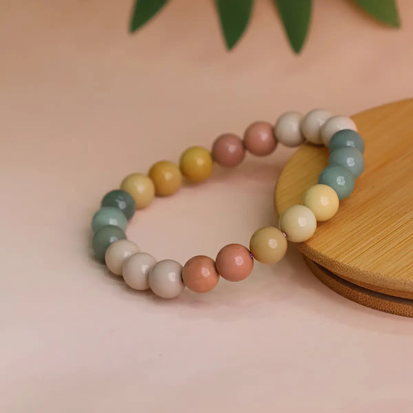 Alashan Agate Bracelets 9 mm
