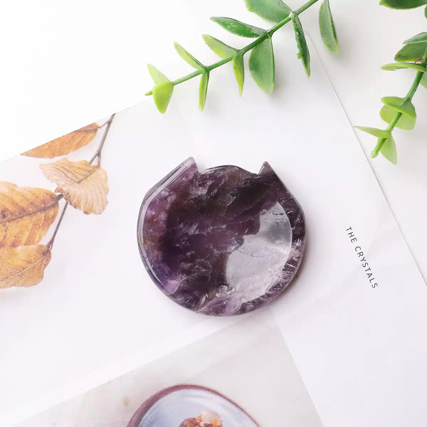 Amethyst Dream Cat Bowl