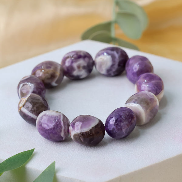 Amethyst Tumble Bracelet