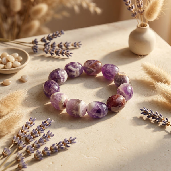 Amethyst Tumble Bracelet