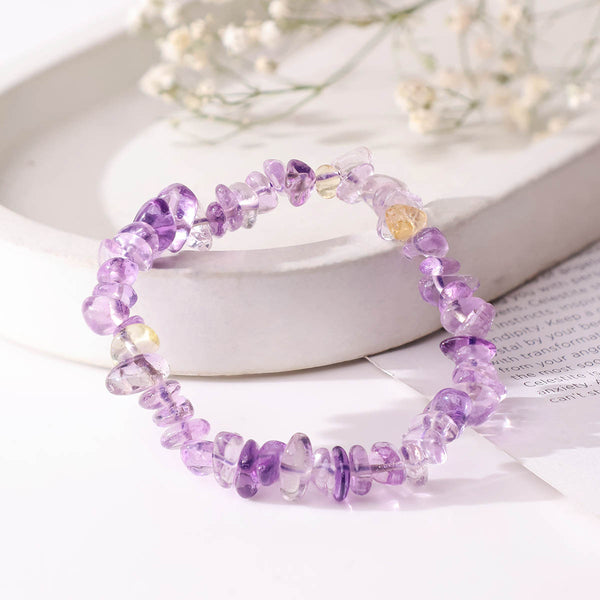 Ametrine Chips Beads Bracelet