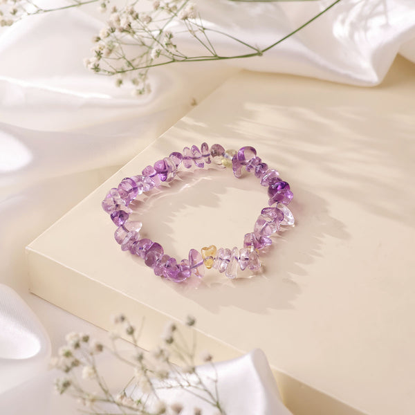 Ametrine Chips Beads Bracelet
