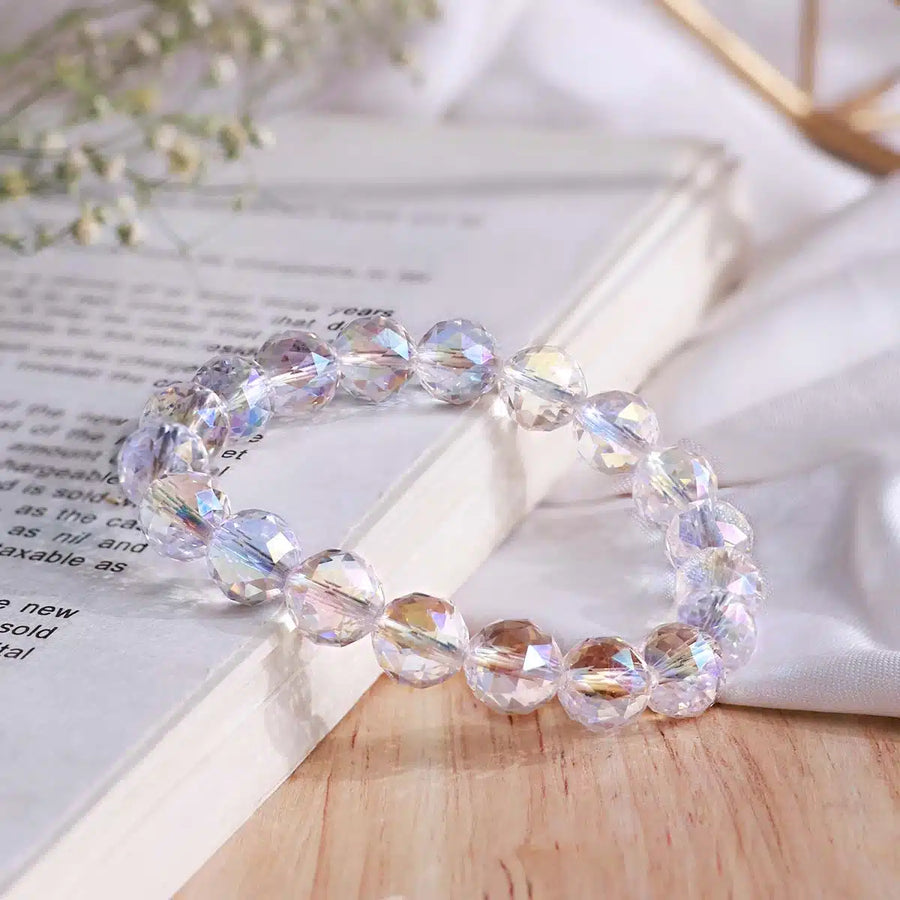 Angel Aura Quartz Faceted Bracelet