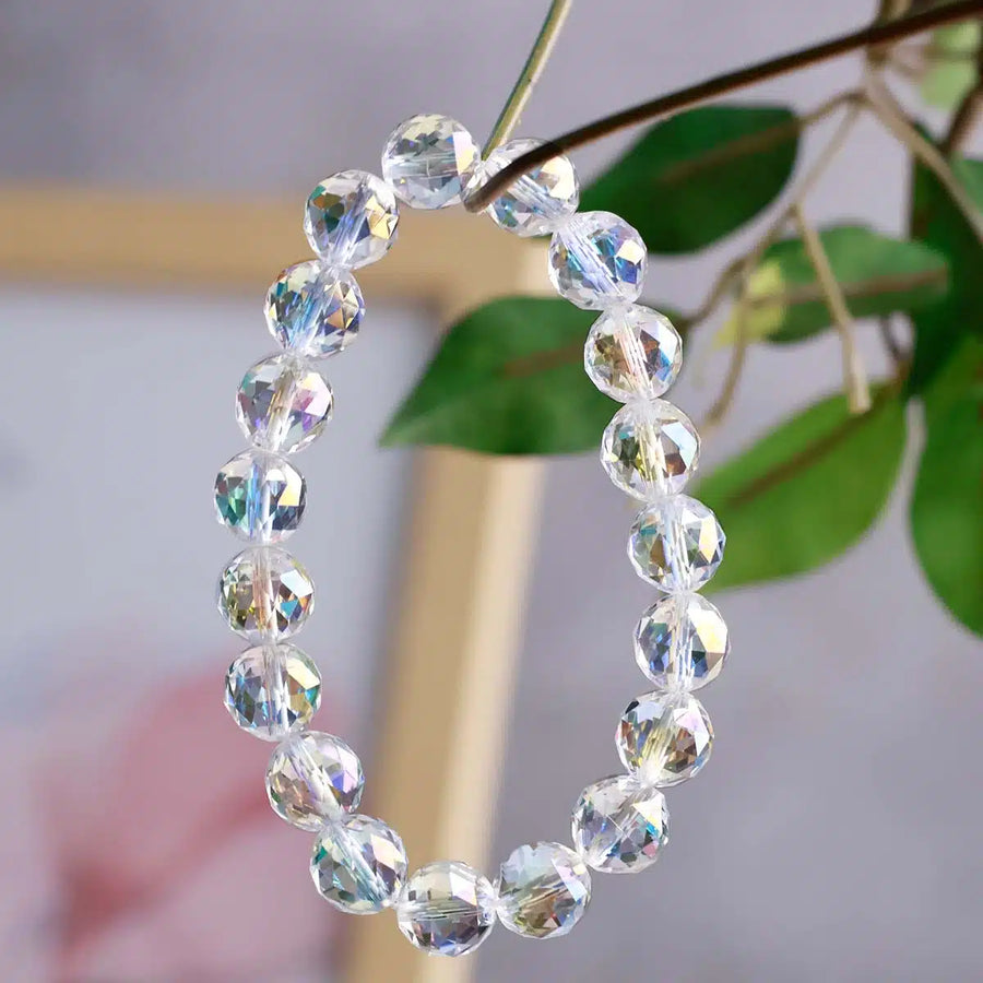 Angel Aura Quartz Faceted Bracelet