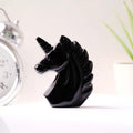 Black Agate Small Unicorn