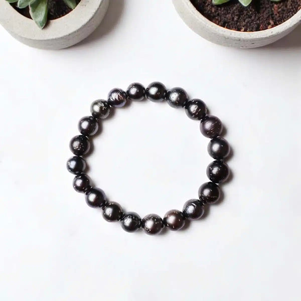 Black South Sea Pearl Bracelet