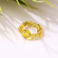 Citrine Beads Ring