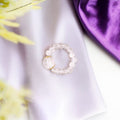 Clear Quartz Beads Ring
