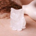 Clear quartz Cat
