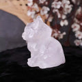 Clear quartz Cat