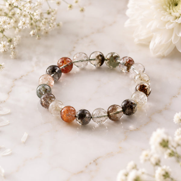 Colorful Lodolite Bracelet