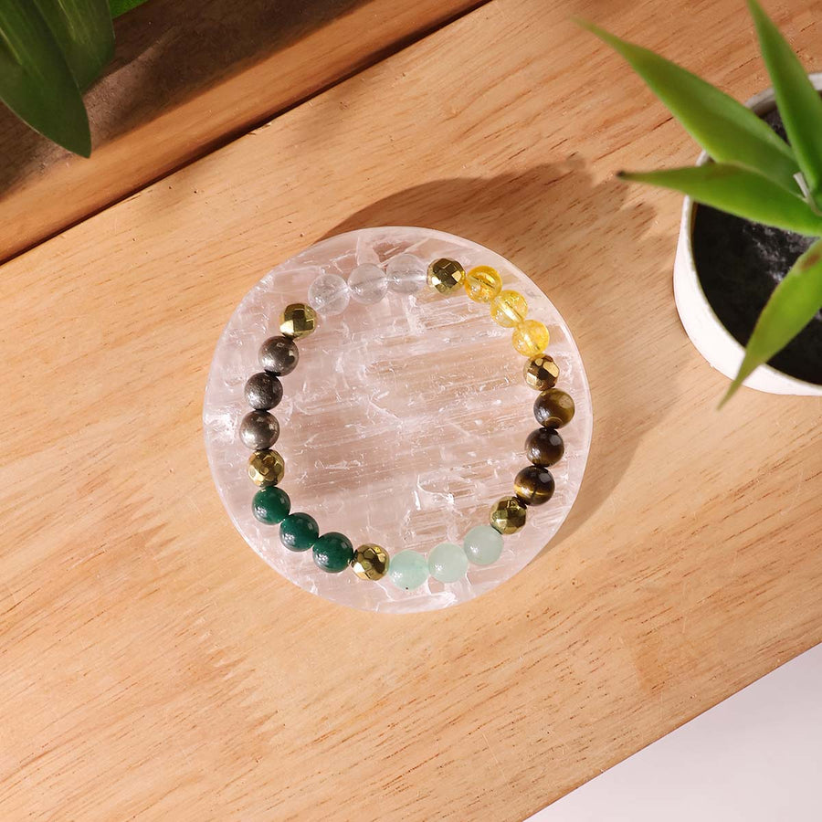 Dhanyog Bracelet With Energy Cleanser Plate