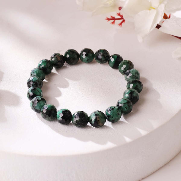 Emerald Faceted Bracelet HQ