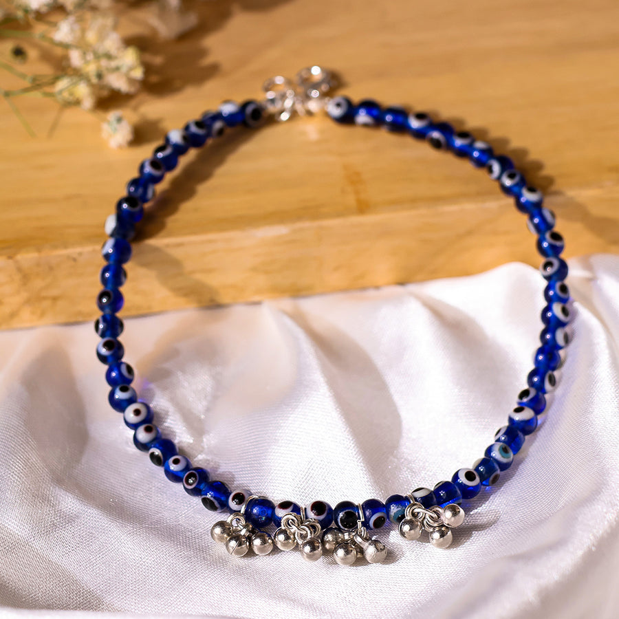 Evil Eye Anklet 4mm