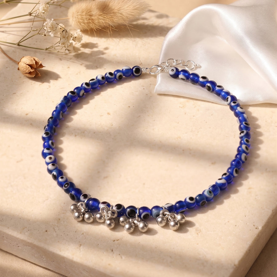 Evil Eye Anklet 4mm