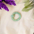 Green Aventurine Beads Ring