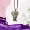Labradorite Angel Wire Wrapped Pendant