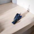 Lapis Lazuli Wire-Wrapped Angel Pendant