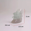 Multi Fluorite Angel Fairy Carved