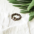 Pyrite Beads Ring