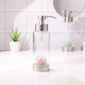 Rose Quartz Hand Wash Glass Bottle