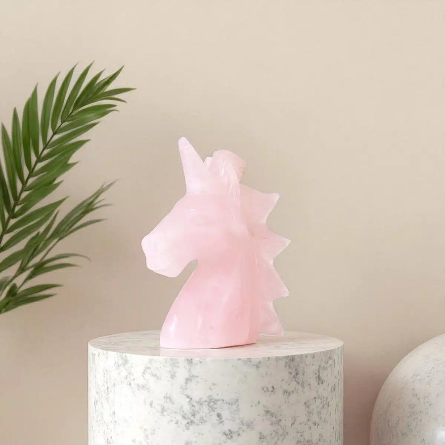 Rose Quartz Unicorn