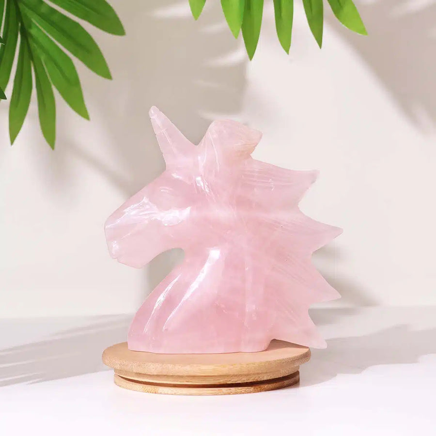 Rose Quartz Unicorn