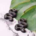 Silver Sheen Obsidian Snake