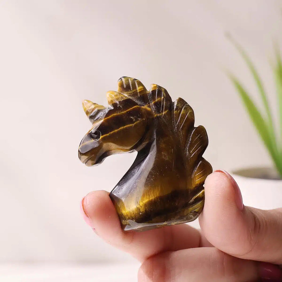 Tiger Eye Small Unicorn