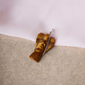 Tiger Eye Wire-Wrapped Angel Pendant