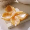 Yellow Calcite Butterfly Bowl