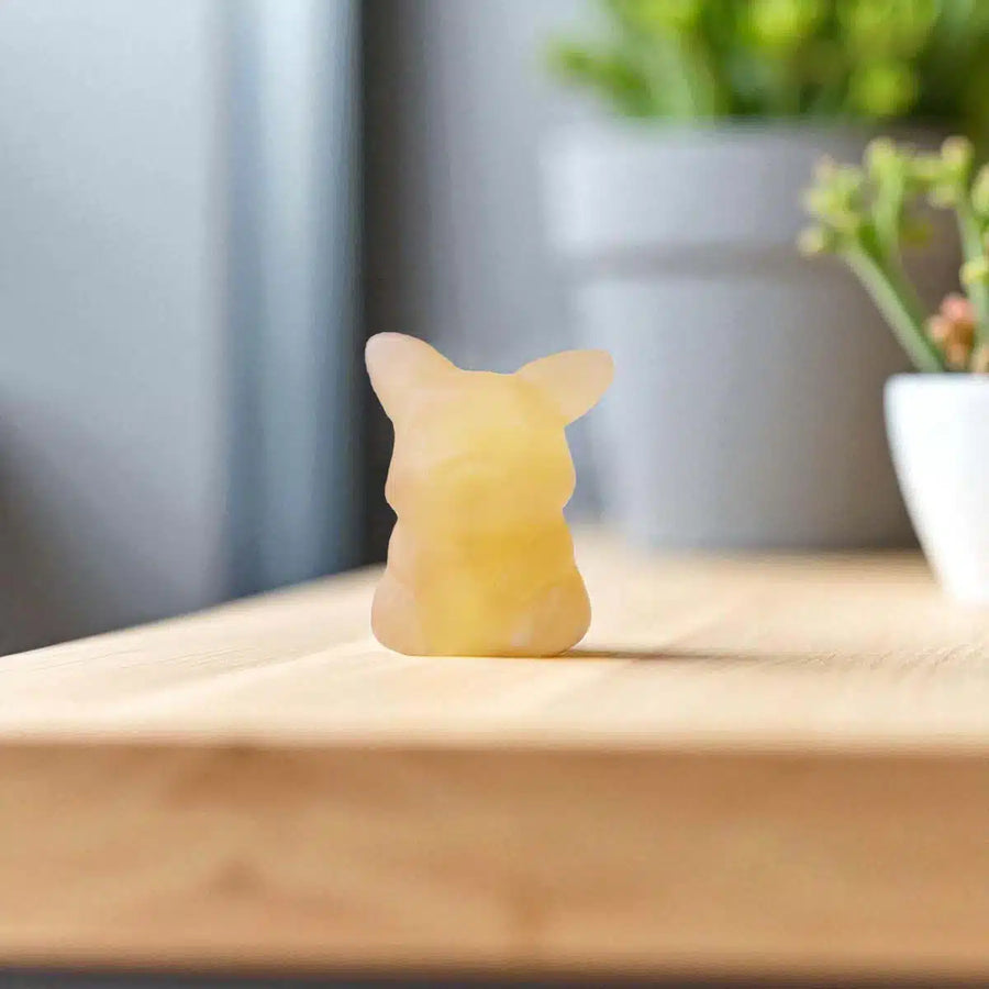Yellow Calcite Pikachu