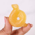 Yellow Calcite Snake